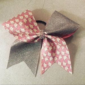 Glitter Cheer bow
